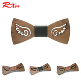 R.XIN Brand New Design Fashion Handmade Wood Angel wings