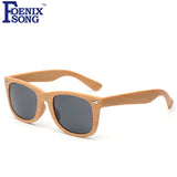 FOENIXSONG Hot Brand Wood Sun Glasses Men Driving Eyewear UV400
