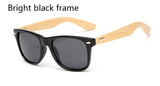 Wood Sunglasses Men Mirror Sun Glasses