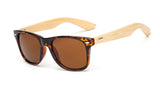 Wood Sunglasses Men bamboo Brand Designer Mirror Sun Glasses