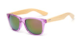 Wood Sunglasses Men bamboo Brand Designer Mirror Sun Glasses