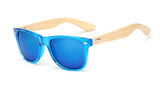 Wood Sunglasses Men bamboo Brand Designer Mirror Sun Glasses
