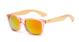 Wood Sunglasses Men bamboo Brand Designer Mirror Sun Glasses