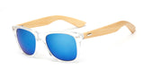 Wood Sunglasses Men bamboo Brand Designer Mirror Sun Glasses