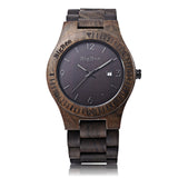 BigBen Luxury Brand Wood Watch Men Analog