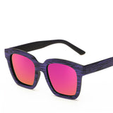 OFIR Retro Imitation Wood Sunglasses Korean Version Men Women Universal Sun Glasses 2017