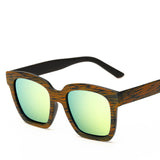 OFIR Retro Imitation Wood Sunglasses Korean Version Men Women Universal Sun Glasses 2017
