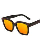OFIR Retro Imitation Wood Sunglasses Korean Version Men Women Universal Sun Glasses 2017