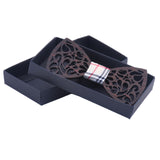 Wood Bow Tie For Men Classic Wooden