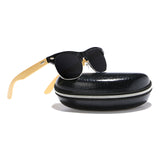 Sunglasses Bamboo Sunglasses 2017 Classic Modeling Eyeglasses For Women Half Frame Cat Eye