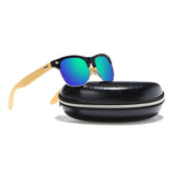 Sunglasses Bamboo Sunglasses 2017 Classic Modeling Eyeglasses For Women Half Frame Cat Eye