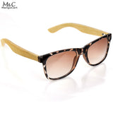 Men Women Sunglasses Retro Vintage Wood Lens Wooden Frame Handmade Sunglasses