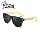 Fashion Sunglasses bamboo Women aviator Half Frame Glasses Driving UV400