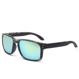 Wood Grain Male Sunglasses UV400 Driving Sun Glasses for Women Retro Men Eyewear