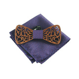 New Classic Hollow Wood Bow Ties for Mens Wedding Suits Wooden Bow Tie