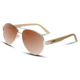 Bamboo Sunglasses Wooden Sun glasses Women Brand Designer UV400