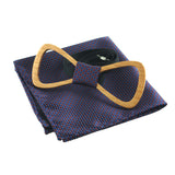 Mantieqingway Fashion Men Wooden Bow