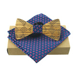 Mantieqingway Fashion Men Wooden Bow