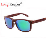 Long Keeper Hot Brand Fashion Wood Sunglasses