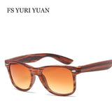 Classic Vintage Imitation Bamboo Sunglasses Men