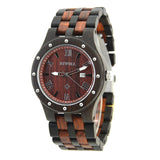 BEWELL Wood Wrist Watch Men