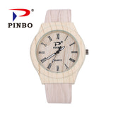 PINBO Fashion Wristwatch Fashionable Unique Leather Watchband Watch Women