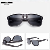 Reflective Sun Glasses Outdoors Square Eyewear