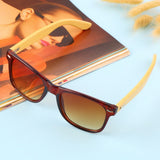 Bamboo Sunglasses Wooden Wood Men's Retro Vintage Summer Glasses