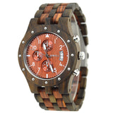 BEWELL Wood Wrist Watch Men