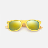 Retro Wood Sunglasses Men Bamboo Sunglasses