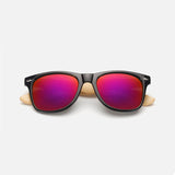 Retro Wood Sunglasses Men Bamboo Sunglasses
