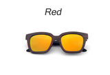 Retro Sunglasses Women Anti Wooden Brand Designer Mirror Original Wood Sun glasses