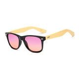 Wood Sunglasses Women square bamboo sunglasses for women