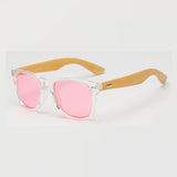 Wood Sunglasses Women square bamboo sunglasses for women