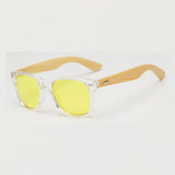 Wood Sunglasses Women square bamboo sunglasses for women