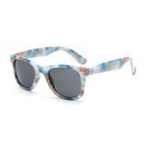 Fashion Square Sunglasses Men Women Brand Imitation Wood Temple Sunglasses