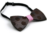 GUSLESON Handmade Wood Bow ties Bowtie