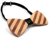 GUSLESON Handmade Wood Bow ties Bowtie