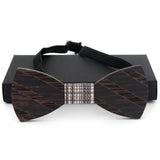 GUSLESON Handmade Wood Bow ties Bowtie