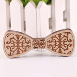 Fashion Wood Elegant Gentleman Bow Ties