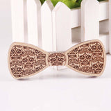 Fashion Wood Elegant Gentleman Bow Ties