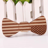 Fashion Wood Elegant Gentleman Bow Ties