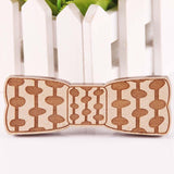 Fashion Wood Elegant Gentleman Bow Ties