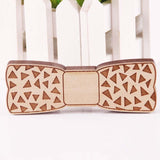 Fashion Wood Elegant Gentleman Bow Ties