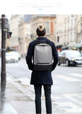 New Waterproof Backpack Fashion External USB Charge Backpack Anti theft Laptop