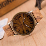 Vintage Wood Grain Watches for Men