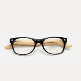 Snvne Sun glasses wood bamboo legs sunglasses for men Brand design