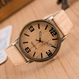 Vintage Style Copy Wood men Watch casual sports Watches Leather quartz wristwatch Zegarki Meskie