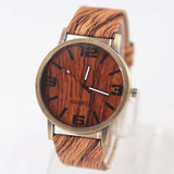 Vintage Style Copy Wood men Watch casual sports Watches Leather quartz wristwatch Zegarki Meskie
