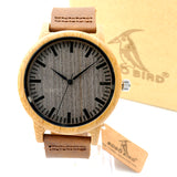 BOBO BIRD Men's Luxury Wood Bamboo Watche
